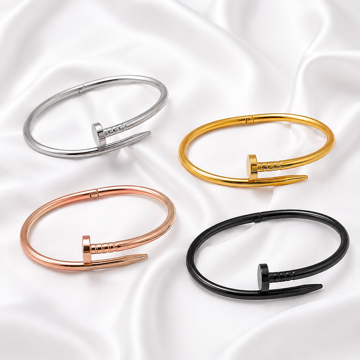 Cartier Nail Stainless Steel Bangle