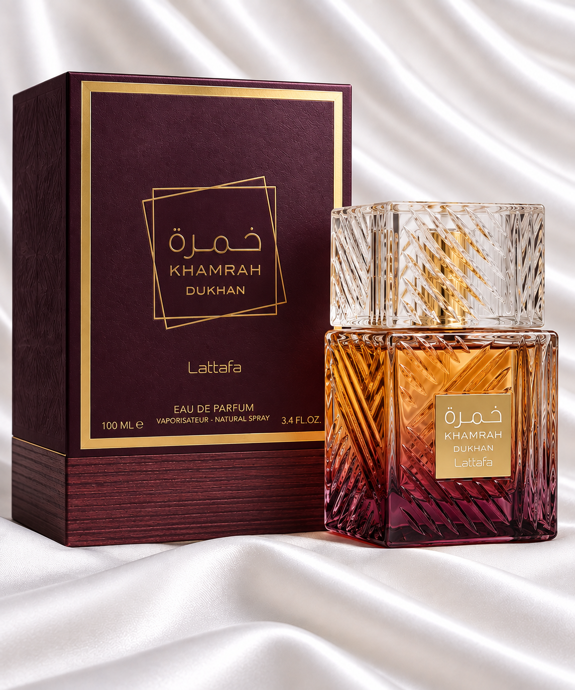 Khamrah Dukhan by Lattafa Eau de Parfum – 100ml