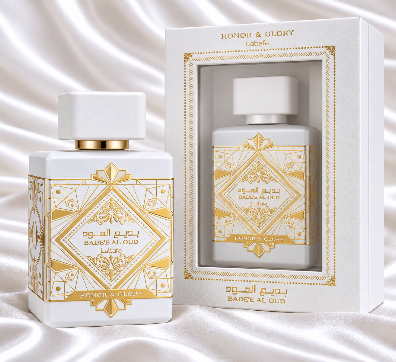 Bade’e Al Oud Honor & Glory by Lattafa Eau de Parfum – 100ml