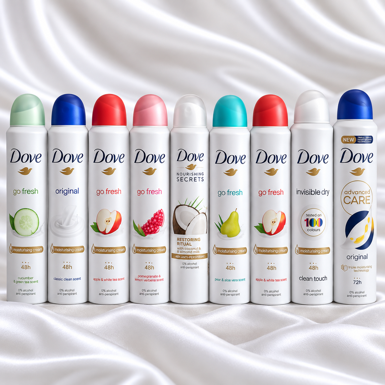 Dove Antiperspirant Deodorant Body Spray