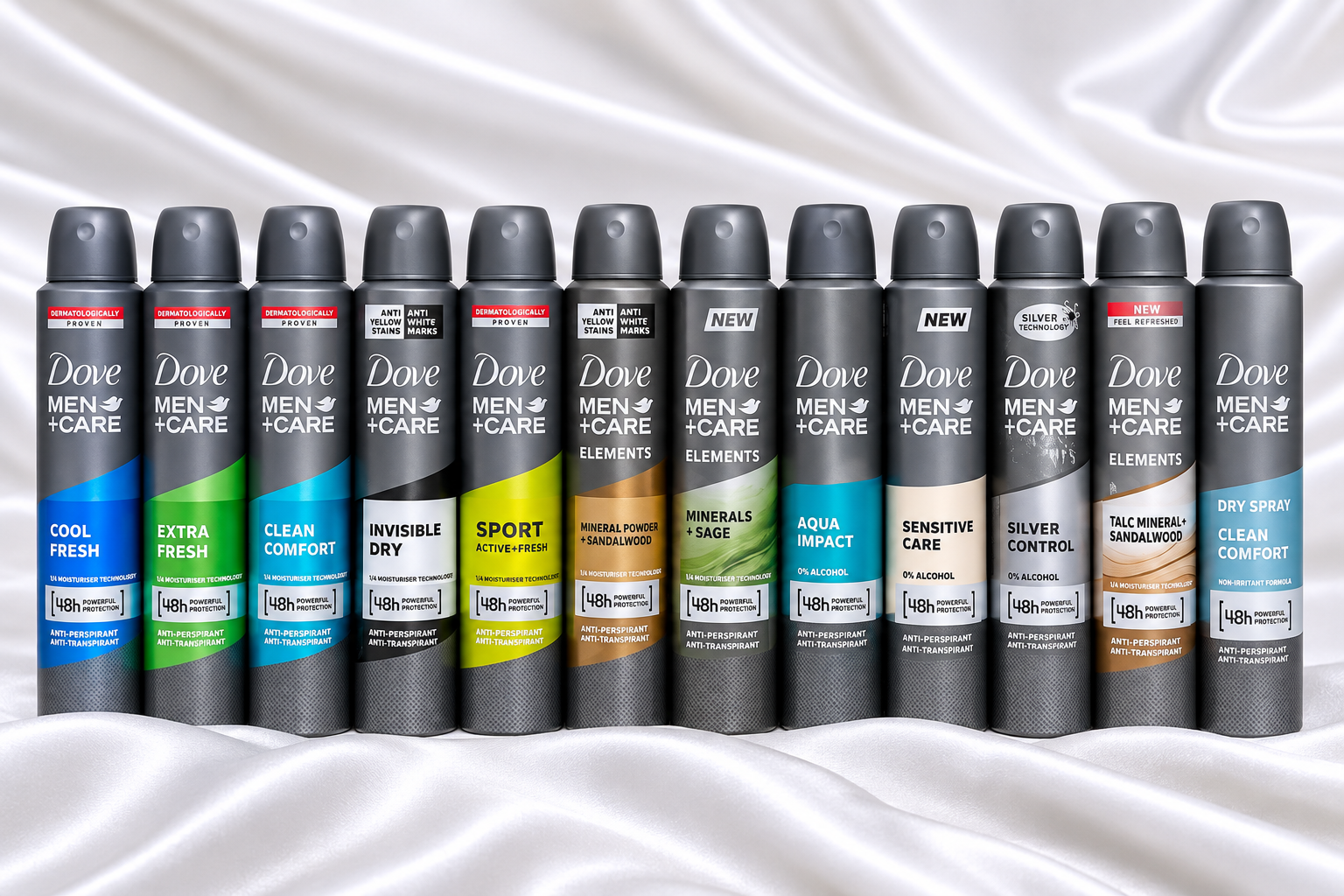 Dove Men+Care Antiperspirant Deodorant Body Spray
