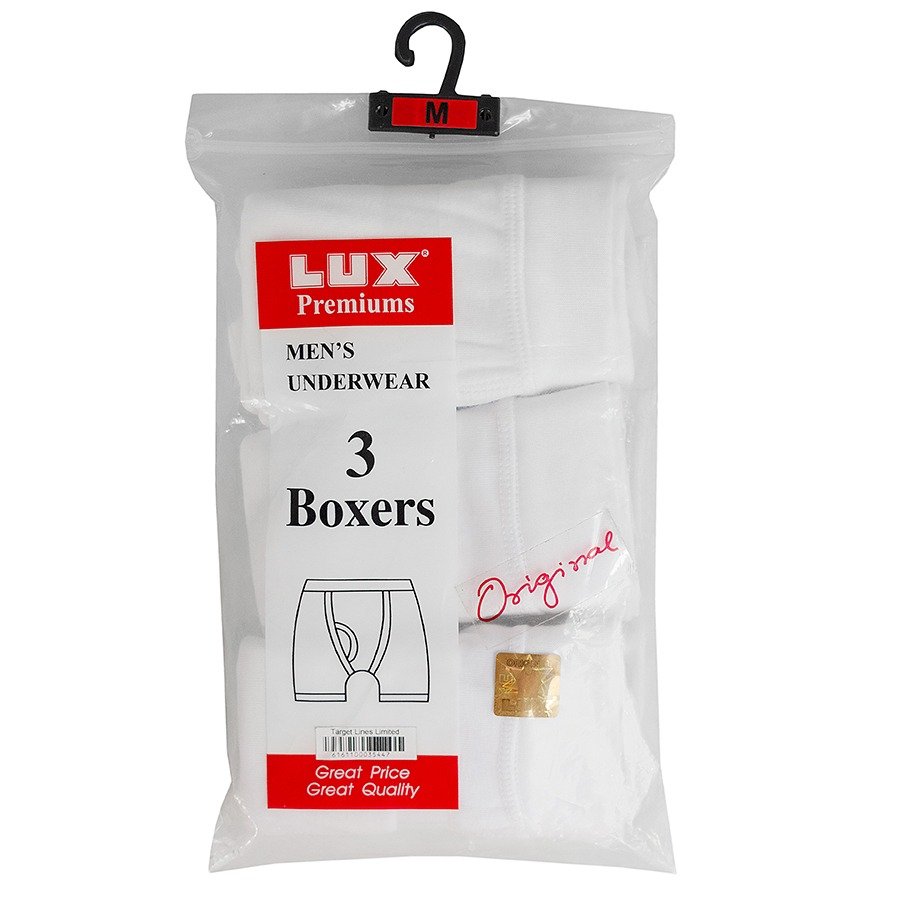 LUX PREMIUM MEN’S UNDERWEAR BOXERS.